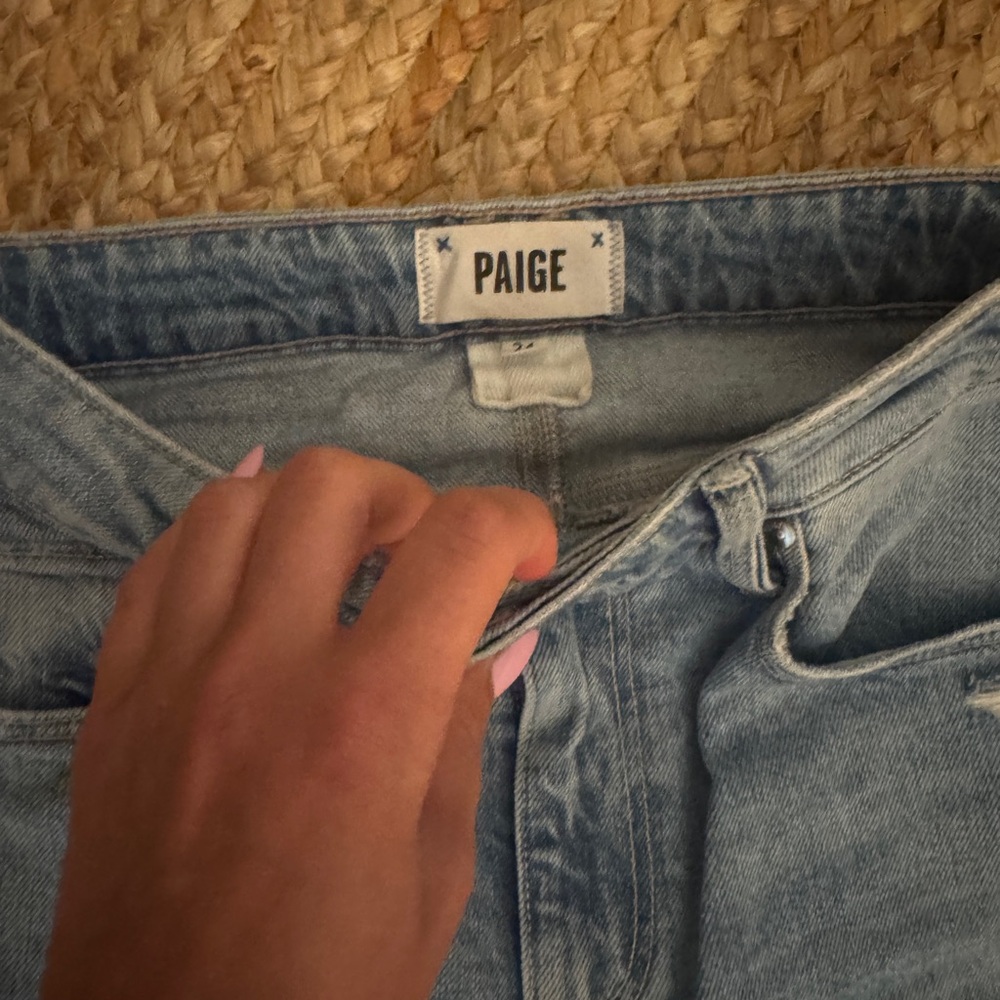 PAIGE Sky Blue High Rise Women's Jeans